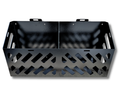 Aluminium Twin Jerry Can Holder - Black - 760x200x400mm-Aussie 4x4 Pro