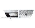 Aluminium Underbody Toolboxes - Pair - 750x230x400mm-Aussie 4x4 Pro
