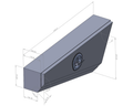 Aluminium Undertray Toolboxes - Black - Pair - 1049x200x395mm-Aussie 4x4 Pro