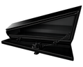 Aluminium Undertray Toolboxes - Black - Pair - 1049x200x395mm-Aussie 4x4 Pro