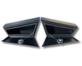 Aluminium Undertray Toolboxes - Black - Pair - 750x200x440mm-Aussie 4x4 Pro