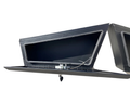Aluminium Undertray Toolboxes - Black - Pair - 750x200x440mm-Aussie 4x4 Pro