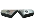 Aluminium Undertray Toolboxes - Pair - 750x230x440mm-Aussie 4x4 Pro