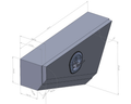 Aluminium Undertray Toolboxes - Pair - 770x200x395mm-Aussie 4x4 Pro