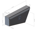 Aluminium Undertray Toolboxes - Pair - Heavy Duty - 950x200x440mm-Aussie 4x4 Pro