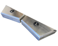 Aluminium Undertray Toolboxes - Pair - Silver - 950x200x440mm-Aussie 4x4 Pro