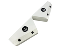 Aluminium Undertray Toolboxes - White - Pair - 1000x200x395mm-Aussie 4x4 Pro
