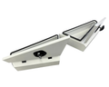 Aluminium Undertray Toolboxes - White - Pair - 1000x200x395mm-Aussie 4x4 Pro