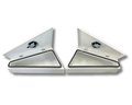 Aluminium Undertray Toolboxes - White - Pair - 850x200x395mm-Aussie 4x4 Pro