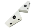 Aluminium Undertray Toolboxes - White - Pair - 850x200x395mm-Aussie 4x4 Pro