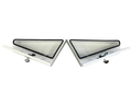 Aluminium Undertray Toolboxes - White - Pair - 850x200x395mm-Aussie 4x4 Pro