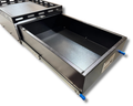 Aluminium Ute / Canopy Slide Out Toolbox Drawer - Black - 750x530x260mm-Aussie 4x4 Pro