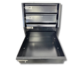 Aluminium Ute / Canopy Toolbox Drawer System with 4 Drawers - Black - 510x510x540mm-Aussie 4x4 Pro