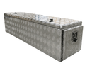 Aluminium Checker Plate Drawbar Toolbox - 1700x400x400mm-Aussie 4x4 Pro