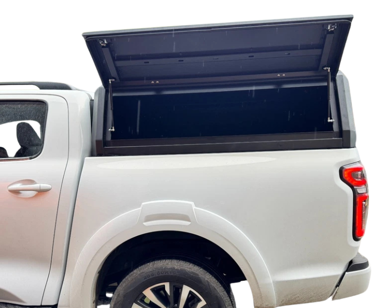 Aluminium Tub Canopy for GWM Cannon / Cannon-L / Cannon-X Dual Cab - Black (2019 Onwards)-Aussie 4x4 Pro