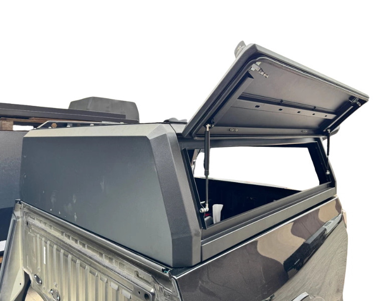 Aluminium Tub Canopy for Isuzu D-MAX Dual Cab - Black (2012 - 2020)-Aussie 4x4 Pro