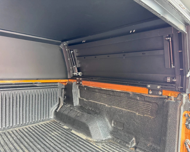 Aluminium Tub Canopy for PX1 / PX2 / PX3 Ford Ranger Dual Cab - Black (2011 - 2022)-Aussie 4x4 Pro