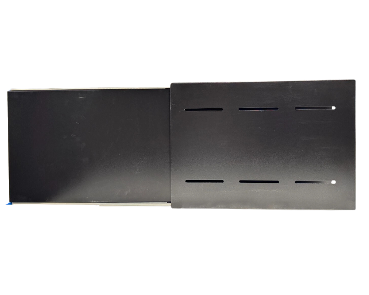 Aluminium Ute / Canopy Slide Out Toolbox Drawer - Black - 750x530x260mm-Aussie 4x4 Pro