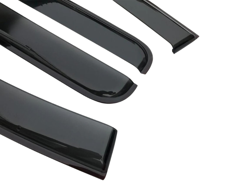 Bonnet Protector & Weather Shields for MQ Mitsubishi Triton Dual Cab (2015 Onwards)-Aussie 4x4 Pro