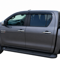 Weather Shields for Toyota Hilux SR5 Dual Cab M70 / M80 - Set of 4 (2015 - 2025)-Aussie 4x4 Pro
