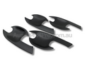 Door Handle Covers & Inserts for PX2 / PX3 Ford Ranger / Everest UA - Matte Black (2015 - 2022)-Aussie 4x4 Pro