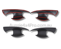 Door Handle Inserts for Toyota Hilux - Matte Black - Set of 4 (2015 - 2024)-Aussie 4x4 Pro