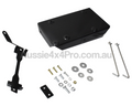 Dual Battery Tray for 150 Series Toyota Prado 1KD-FTV 3.0L Diesel - Black (2010 Onwards)-Aussie 4x4 Pro