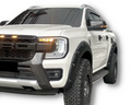 Flares for Ford Ranger Next Gen Dual Cab - Matte Black - Heavy Duty Style - Set of 4 (2022+)-Aussie 4x4 Pro