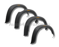 Flares for Isuzu D-MAX Dual Cab - Matte Black - Set of 4 (2020 - 2024)-Aussie 4x4 Pro