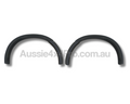 Flares for Isuzu D-MAX - Matte Black - Set of 2 (2020 - 2024)-Aussie 4x4 Pro