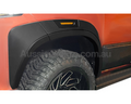 Flares for MQ / MR Mitsubishi Triton Dual Cab - Matte Black - Set of 4 (2019 - 2023)-Aussie 4x4 Pro