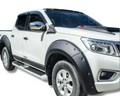 Flares for NP300 D23 Nissan Navara - Heavy Duty Style - Black - Set of 4 (2015 - 2020)-Aussie 4x4 Pro