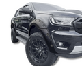 Flares for PX2 Ford Ranger Dual Cab - Matte Black - Heavy Duty Style - Set of 4 (2015 - 2018)-Aussie 4x4 Pro