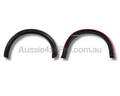 Flares for PX2 / PX3 Ford Ranger XL / XLS / XLT - Matte Black - Slim Style - Set of 2 (2015 - 2022)-Aussie 4x4 Pro