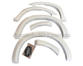 Flares for Toyota Hilux - White - Set of 4 (2005 - 2011)-Aussie 4x4 Pro