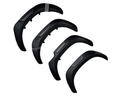 Flares for Toyota Hilux Dual Cab - Matte Black / Grey - Heavy Duty Style - Set of 4 (2015 - 2025)-Aussie 4x4 Pro