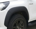 Flares for Toyota Hilux SR / SR5 / Rugged X - Matte Black - Set of 4 (2015 - 2025)-Aussie 4x4 Pro