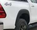 Flares for Toyota Hilux SR / SR5 / Rugged X - Matte Black - Set of 4 (2015 - 2025)-Aussie 4x4 Pro