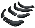 Flares for 80 Series Toyota Landcruiser - Textured Black - Heavy Duty Style - Set of 4-Aussie 4x4 Pro