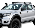 Flares for Ford Ranger PX1 / PX2 - Matte Black - Slim Style - Set of 2 for Front Wheel Arches (2012 - 2018)-Aussie 4x4 Pro