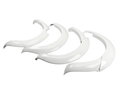 Flares for Ford Ranger PX2 MK2 Wildtrak - White - Set of 4 (2015 - 2018)-Aussie 4x4 Pro