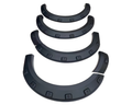 Flares for GWM Cannon - Matte Black - Pocket Style - Set of 4 (2020 Onwards)-Aussie 4x4 Pro