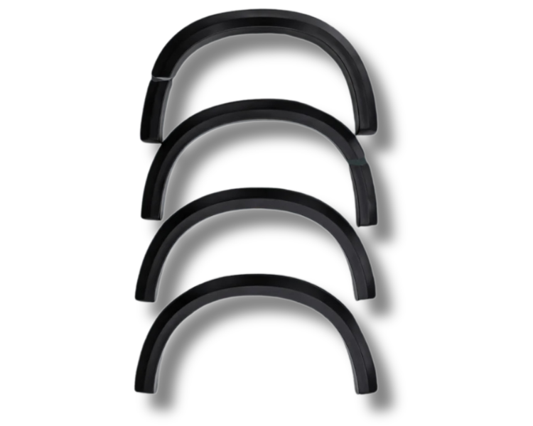 Flares for Holden Colorado - Matte Black - Slim Style - Set of 4 (2012 - 2015)-Aussie 4x4 Pro