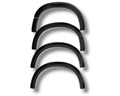 Flares for Holden Colorado - Matte Black - Slim Style - Set of 4 (2012 - 2015)-Aussie 4x4 Pro