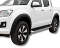 Flares for Isuzu D-MAX - Matte Black - Slim Style - Set of 4 (2021 - 2023)