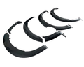 Flares for Isuzu D-MAX Dual Cab - Gloss Grey - Heavy Duty Style - Set of 4 (2020 Onwards)-Aussie 4x4 Pro