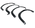 Flares for Isuzu D-MAX Dual Cab - Gloss Grey - Heavy Duty Style - Set of 4 (2020 Onwards)-Aussie 4x4 Pro
