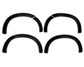 Flares for Isuzu D-MAX Dual Cab - Matte Black - Slim Style - Set of 4 (2012 - 2019)-Aussie 4x4 Pro