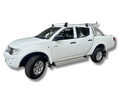 Flares for ML  MN Mitsubishi Triton - Gloss White - Set of 4 (2006 - 2014)-Aussie 4x4 Pro