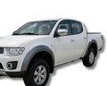 Flares for ML / MN Mitsubishi Triton - Grey - Set of 4 (2006 - 2015)-Aussie 4x4 Pro